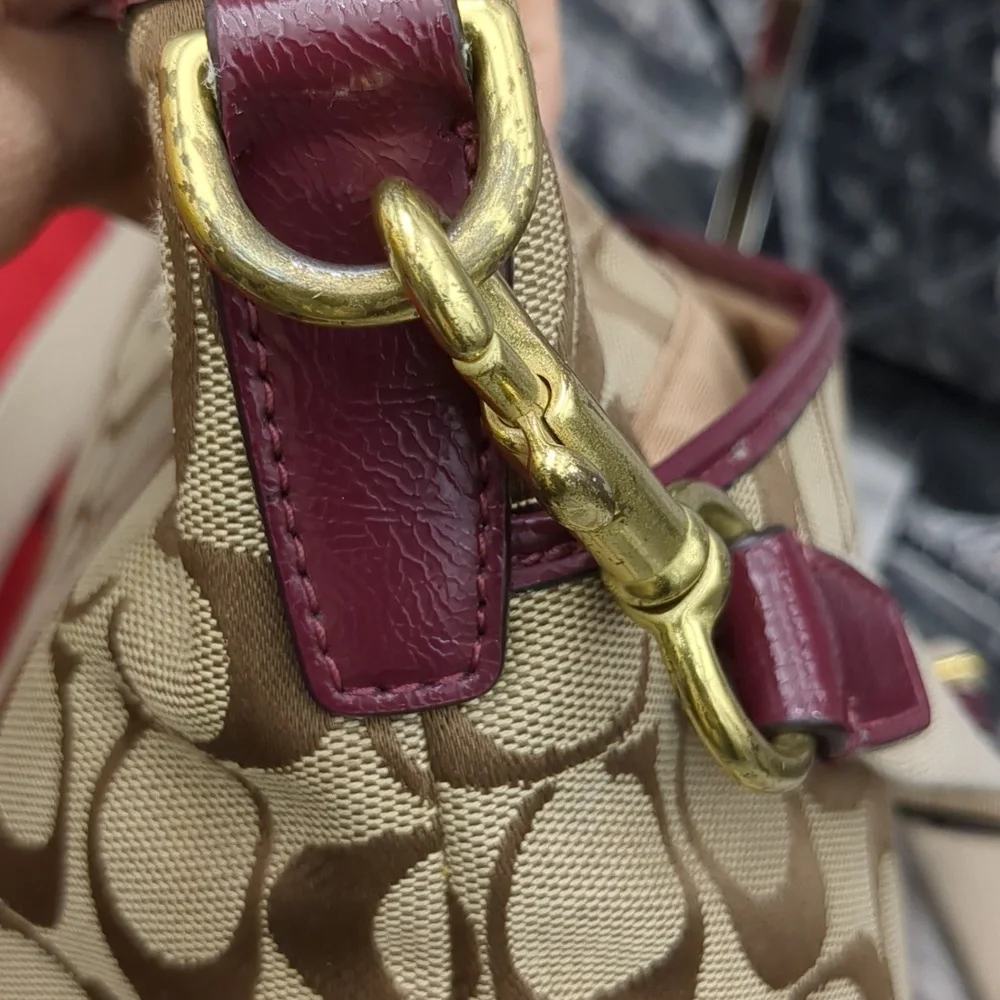 Coach Signature Canvas Tote